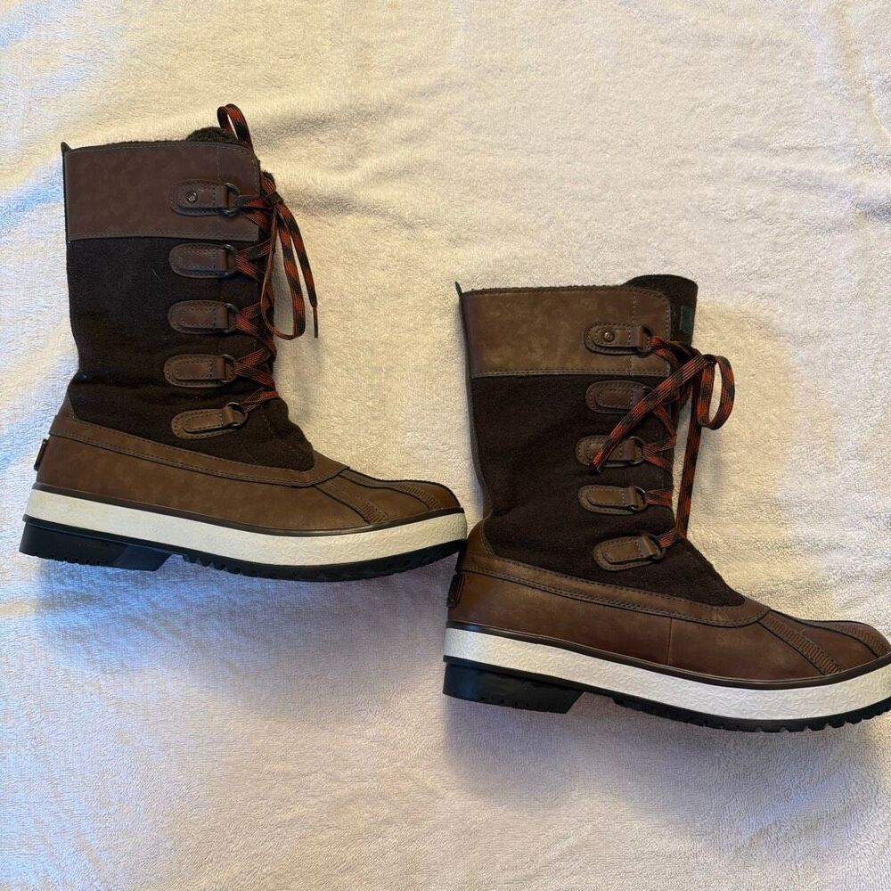 UGG | Adirondack Tall Winter Boots | Waterproof Leather | Brown | Women’s 8 | Pr